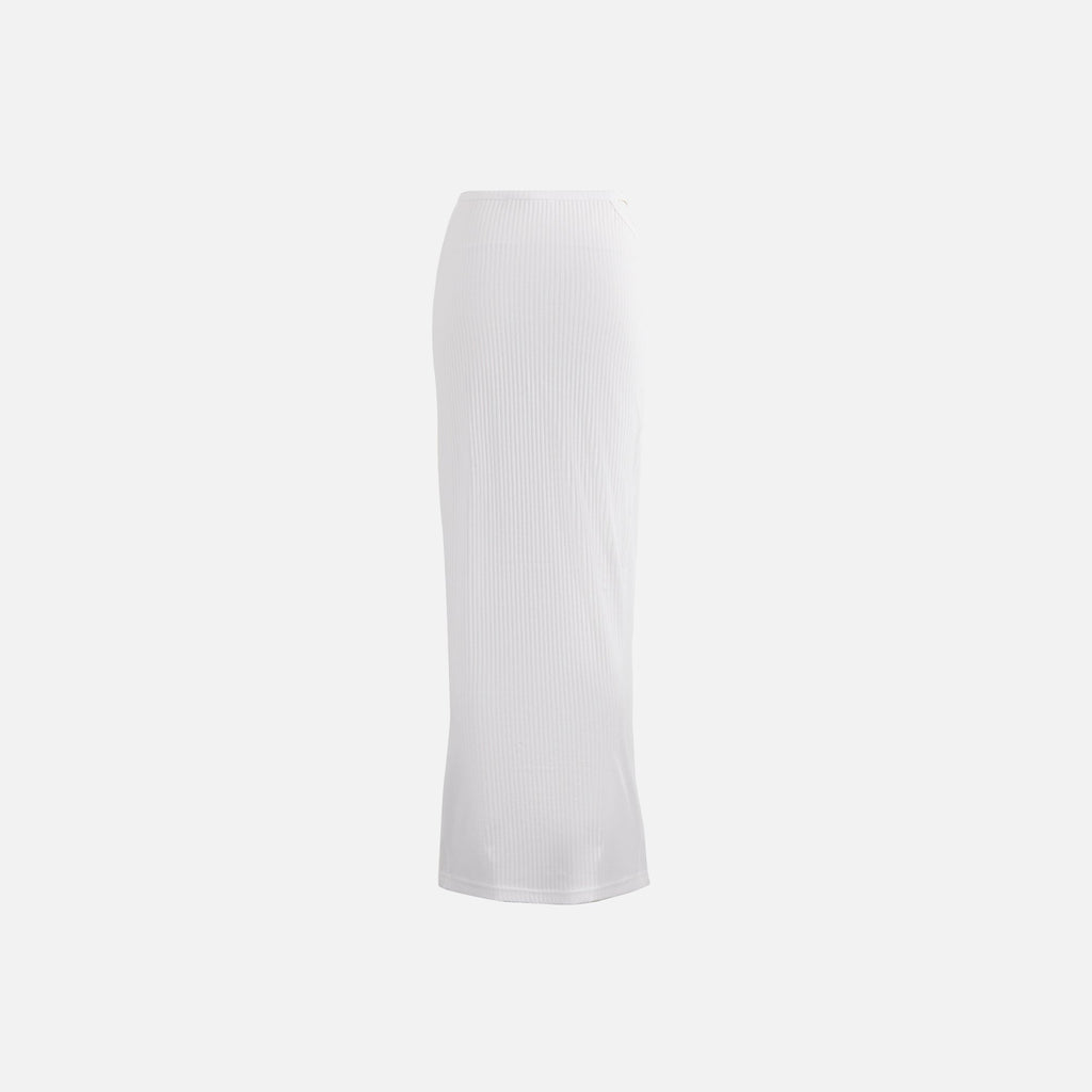 Alexander Wang G String Floor Length Skirt - White