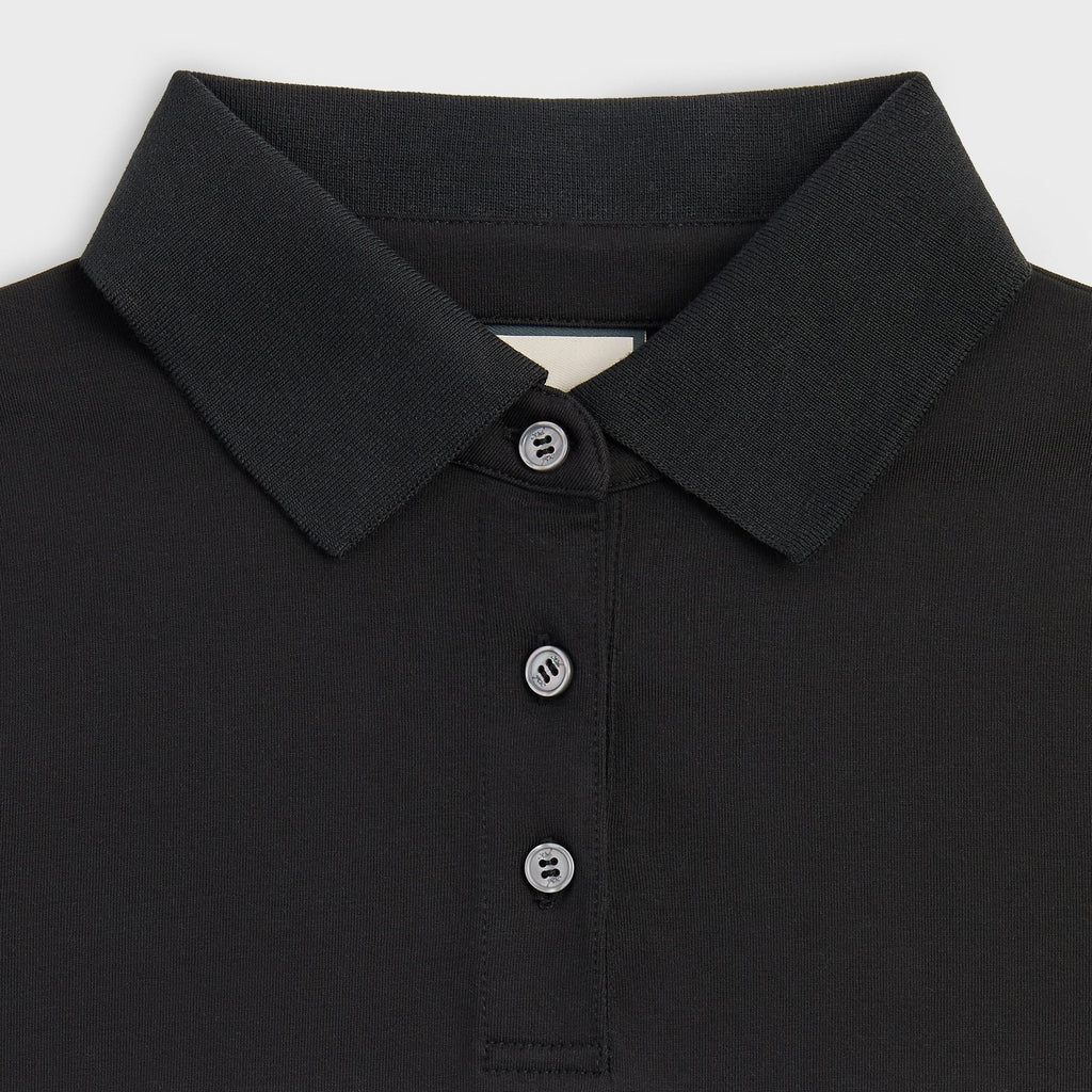 Kith Women Breda Paneled Polo - Black