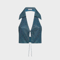 Oseree Lumière 90s Top - Peacock