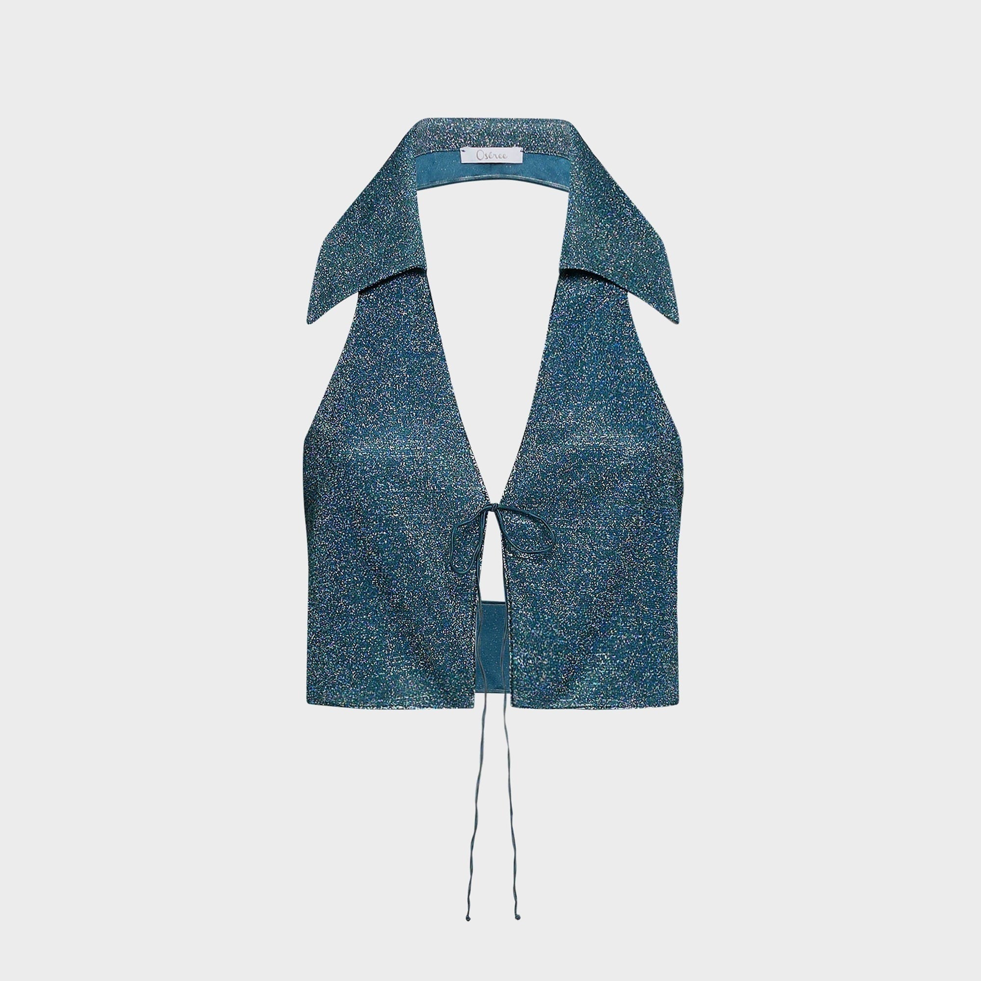 Oseree Lumière 90s Top - Peacock
