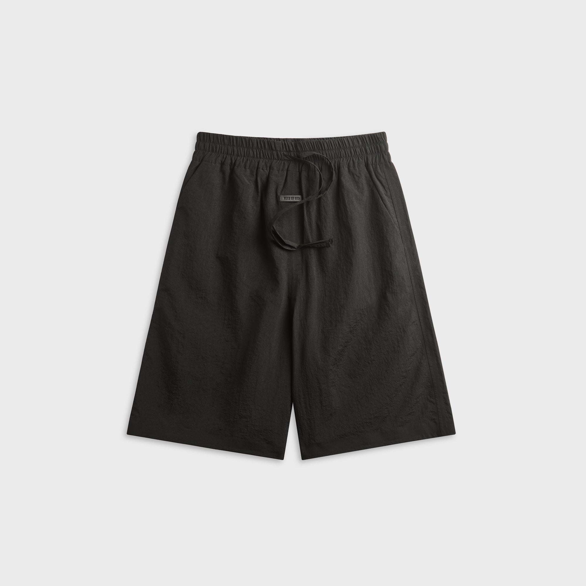 Fear of God Nylon Taffeta Padded Sport Short - Black