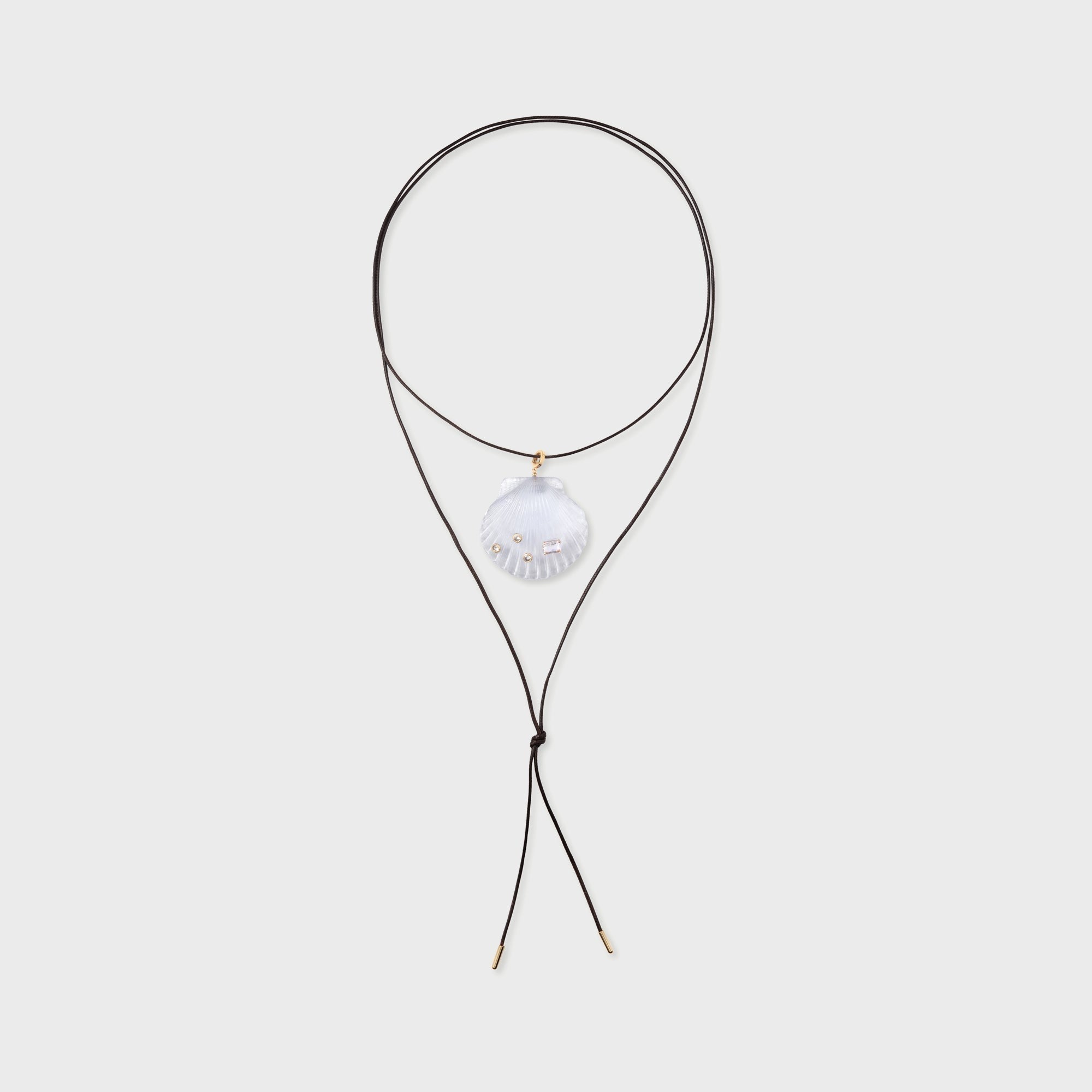 Eliou Vieira Wrap Necklace - Black