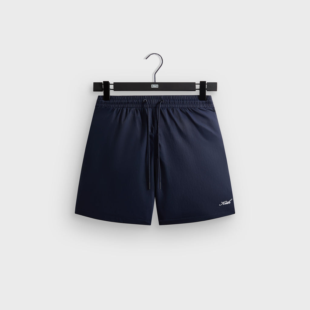 Kith Garment Washed Nylon Active Swim Short - Nocturnal