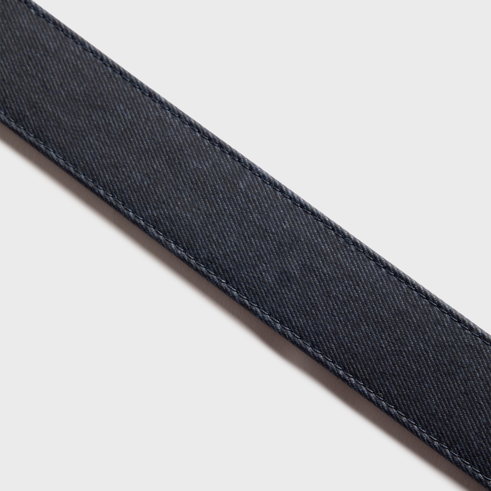 Veneda Carter Waxed Classic Belt - Dark Wash Waxed