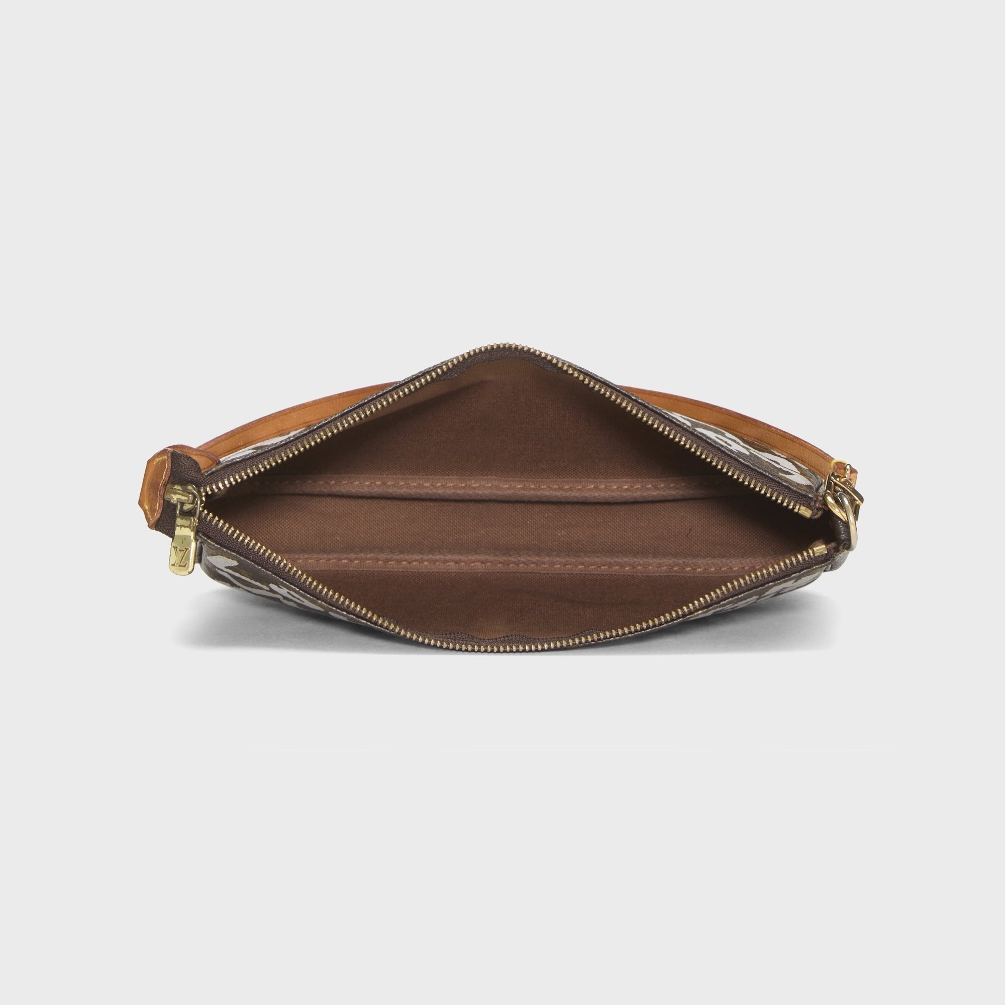 WGACA Louis Vuitton x Stephen Sprouse Orange Monogram Graffiti Pochette Accessoires - Brown