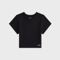 Kith Women Corvin Cap Sleeve Tee - Black