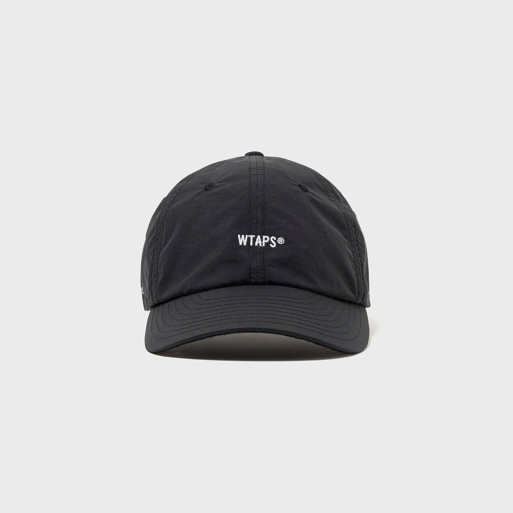 WTAPS T-6M 01 Nylon Tussah Pertex Cap - Black