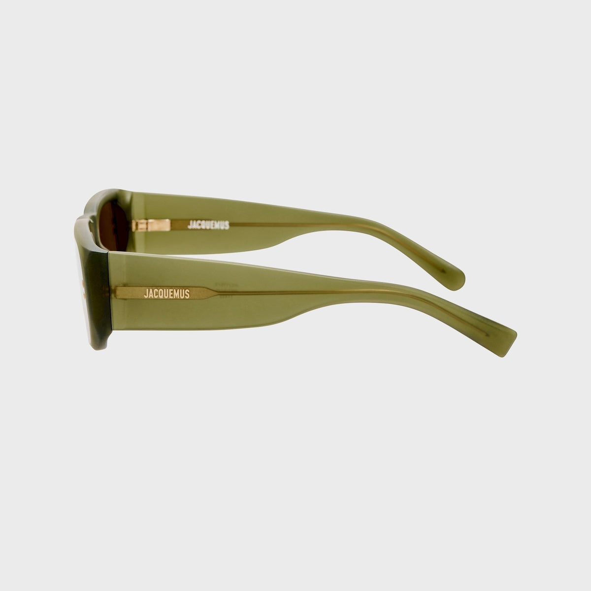 Jacquemus Pisco Frames - Sanded Green / Light Gold / Brown