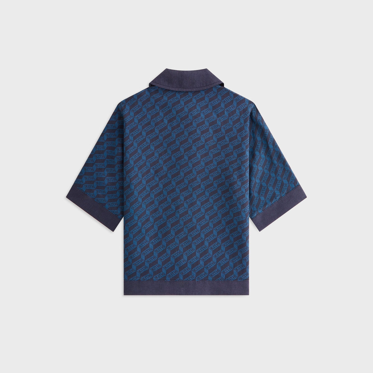 Kith Kids Monogram Bennet Camp Shirt - Nocturnal