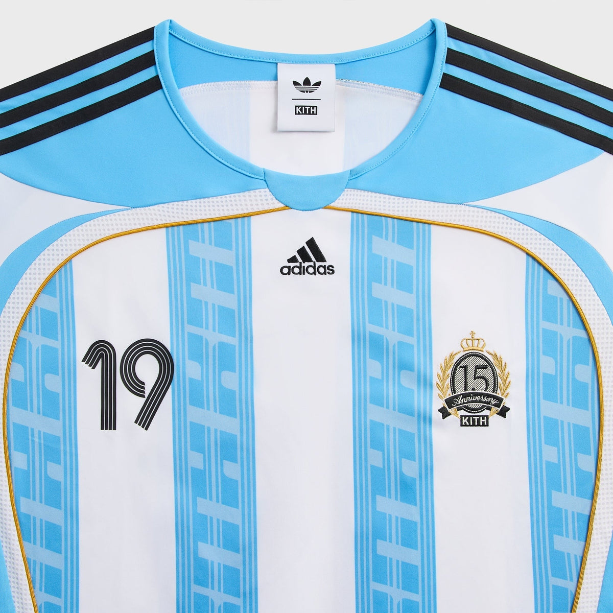 Kith & Messi for adidas Football Jersey - Blue / White
