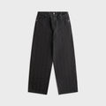 Our Legacy Vast Cut Denim Jean - Black Coated Herringbone