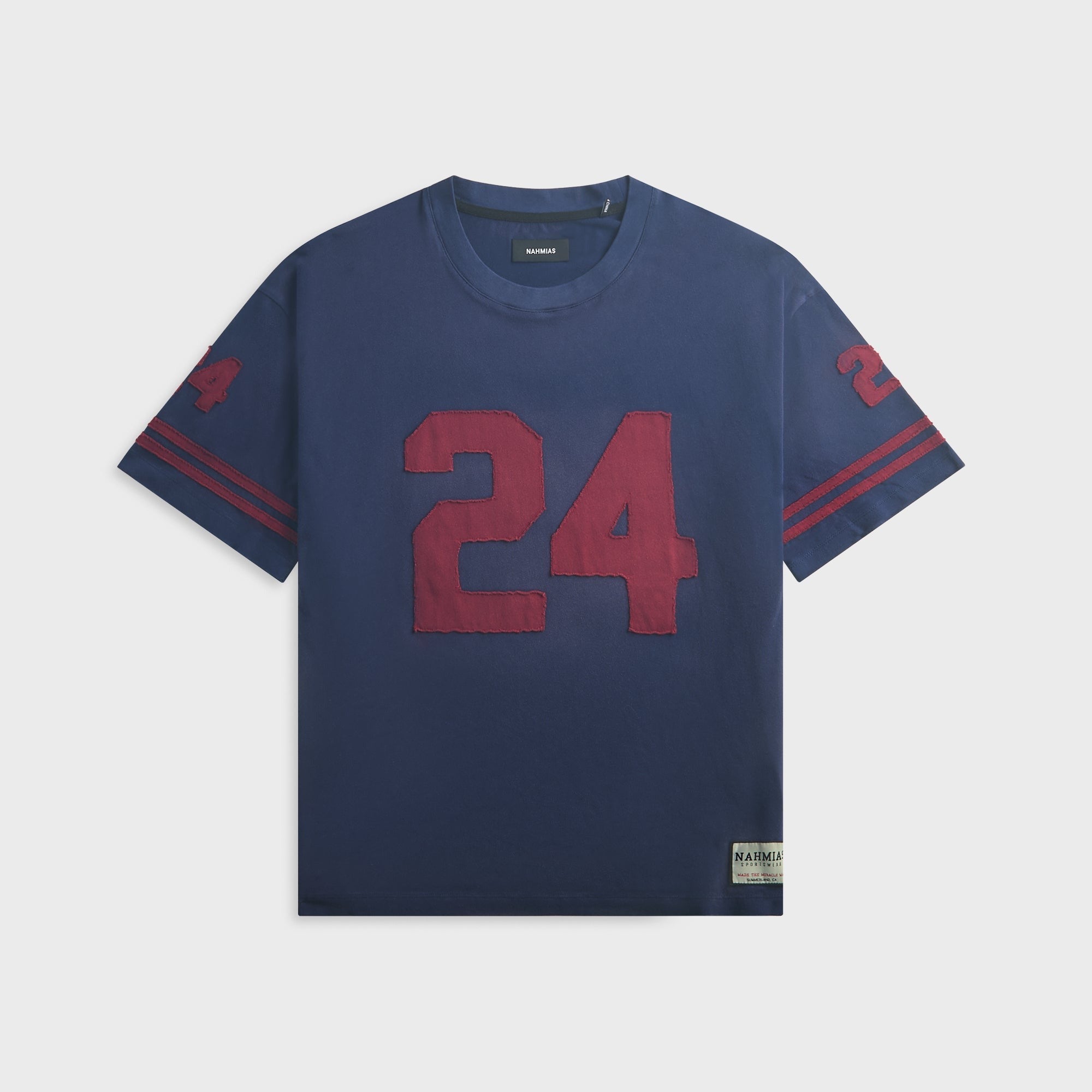 NAHMIAS Uniform 24 Boxy Tee - Worn Navy