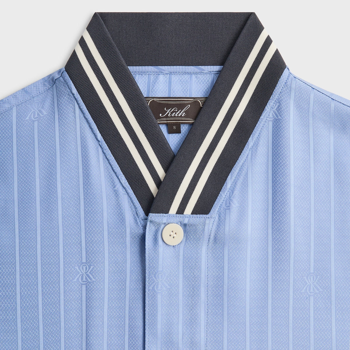 Kith Crest Logo Pacey Shirt - Millstream