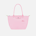 Longchamp Le Pliage Green Small Shoulder Tote - Pink
