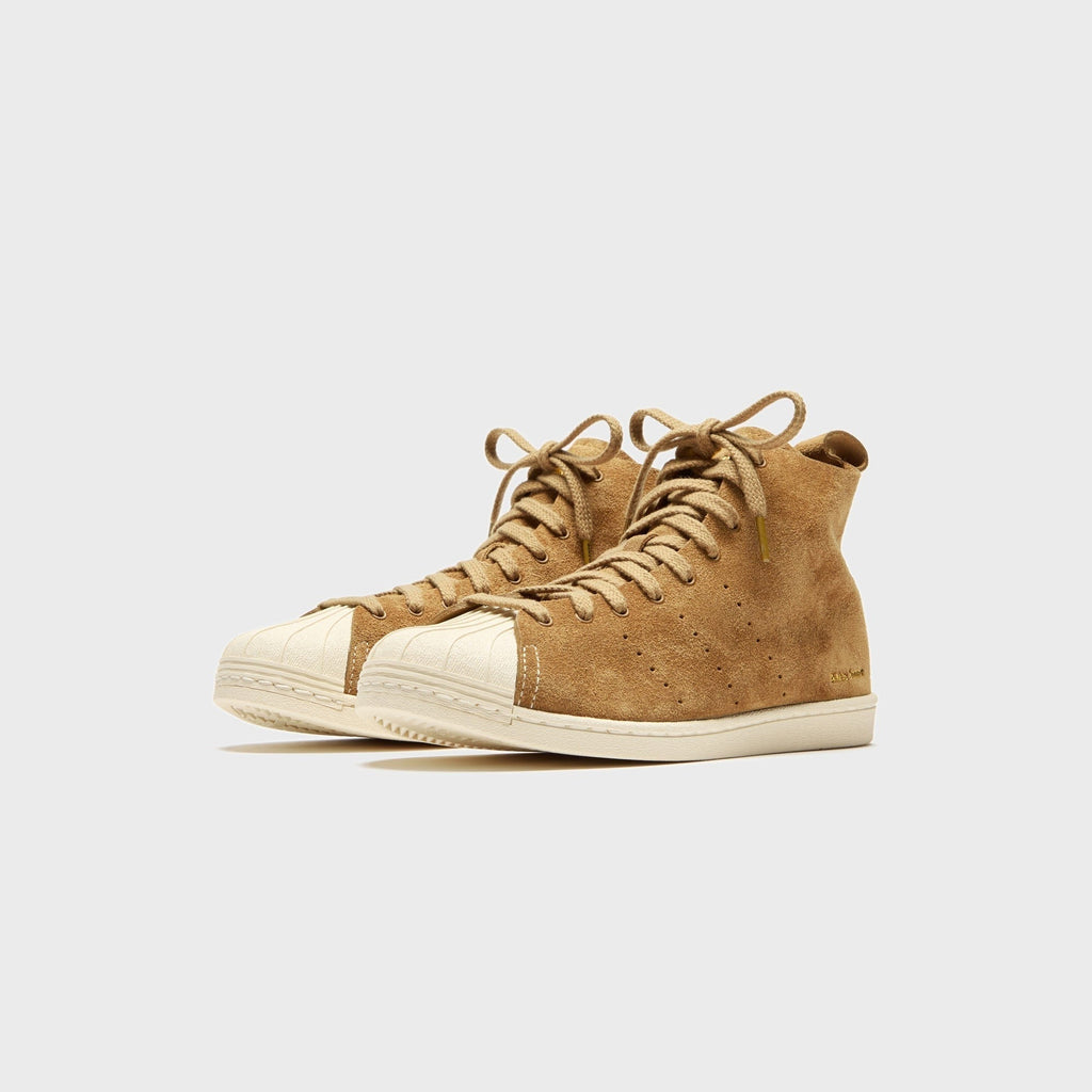 adidas x Wales Bonner Superstar High - Brown / White