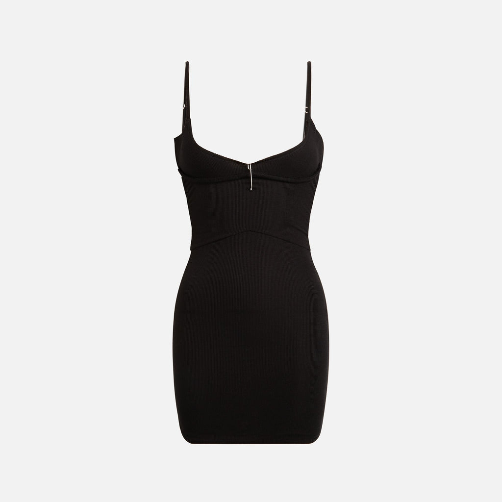 Sami Miro Vintage Double Layer Tank Dress - Black