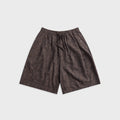 Needles Micro Shadow Plaid String Cowboy H.D. Short - Brown