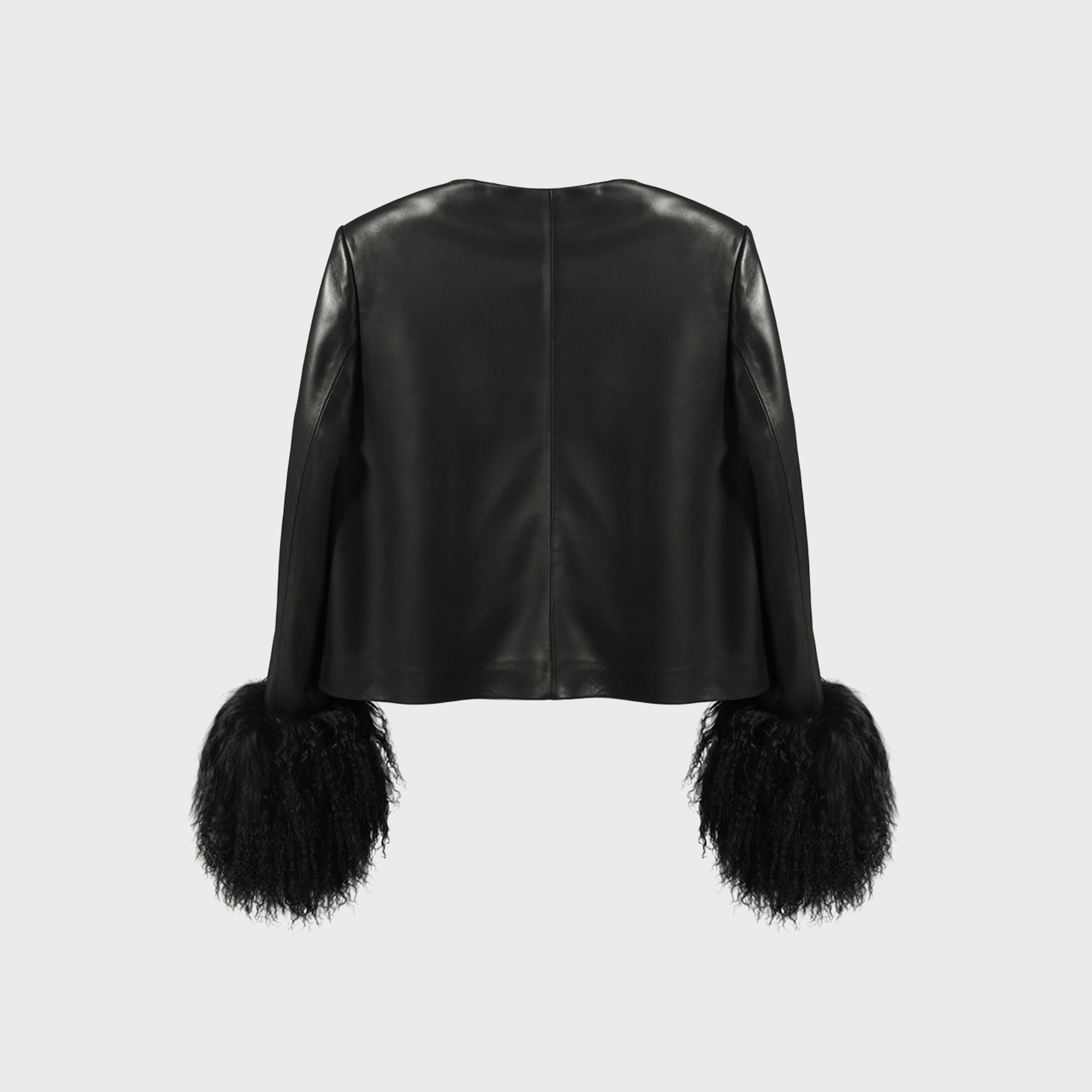 Susanna Chow Frida Leather Jacket - Black