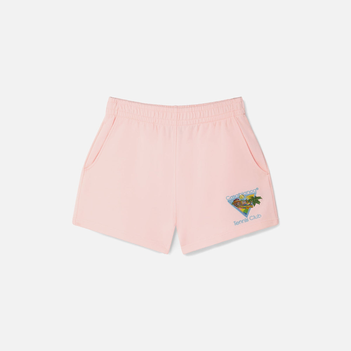 Casablanca Afro Cubism Tennis Club Shorts - Pink