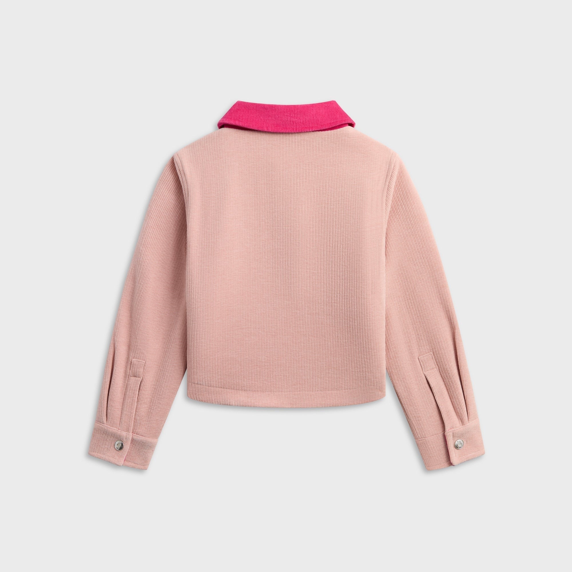 Kith Kids Cropped Ora Shacket - Dusty Quartz