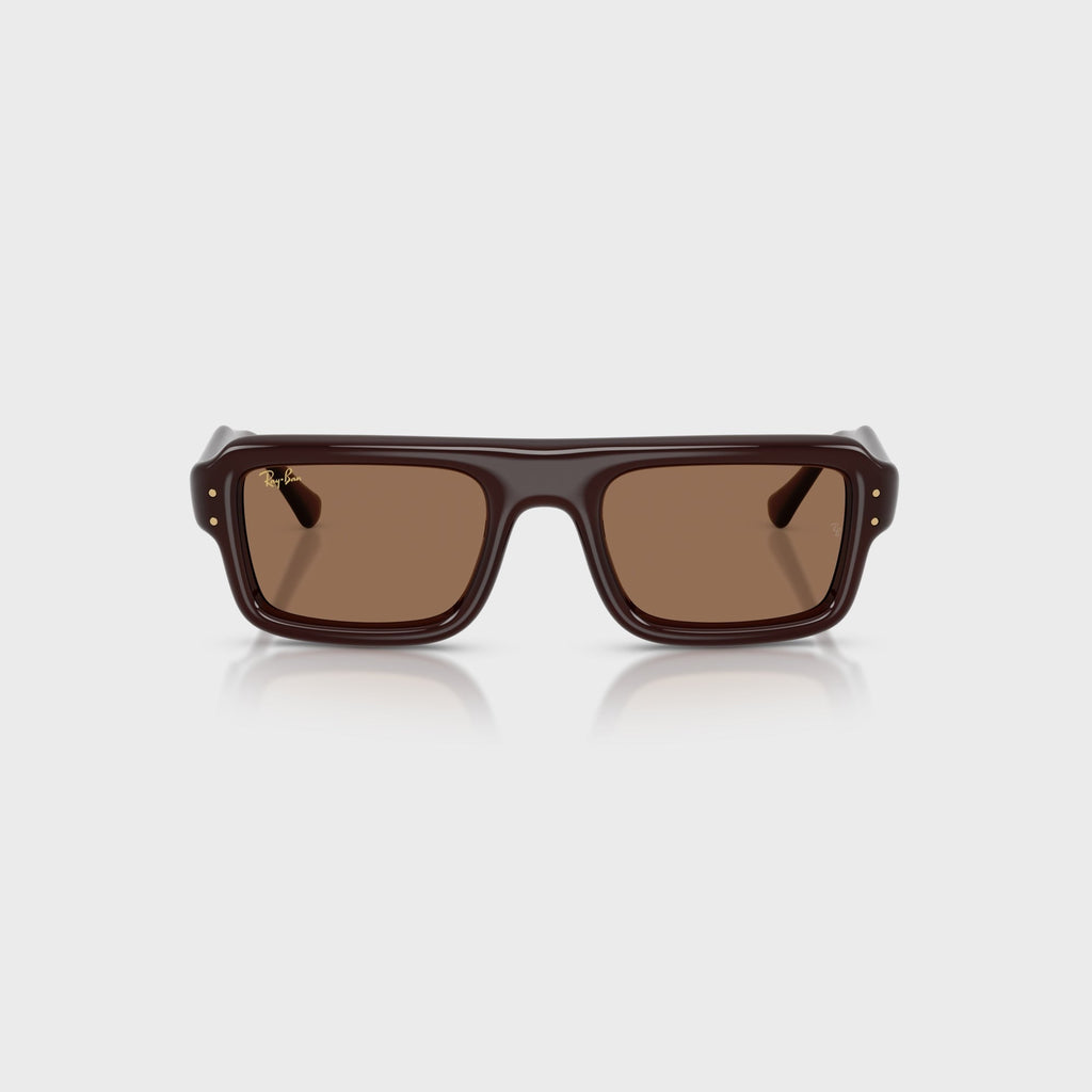 Ray-Ban x A$AP Rocky Flacko Puffer Sunglasses - Transparent Brown Frame / Brown Lens