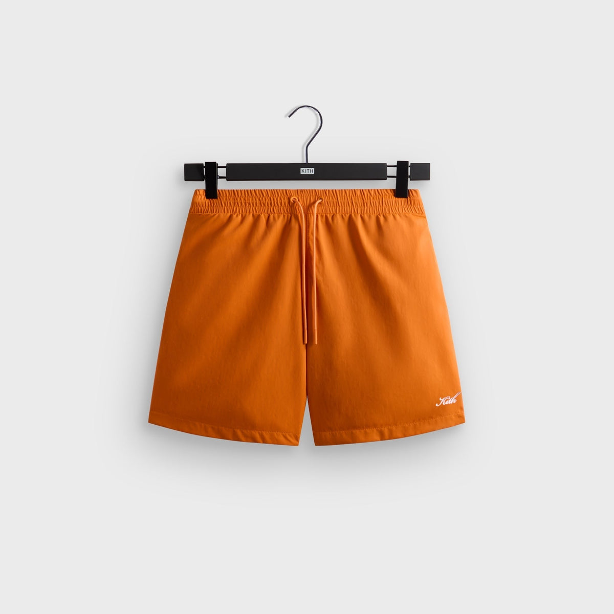 Kith Garment Washed Nylon Active Swim Short - Clementine