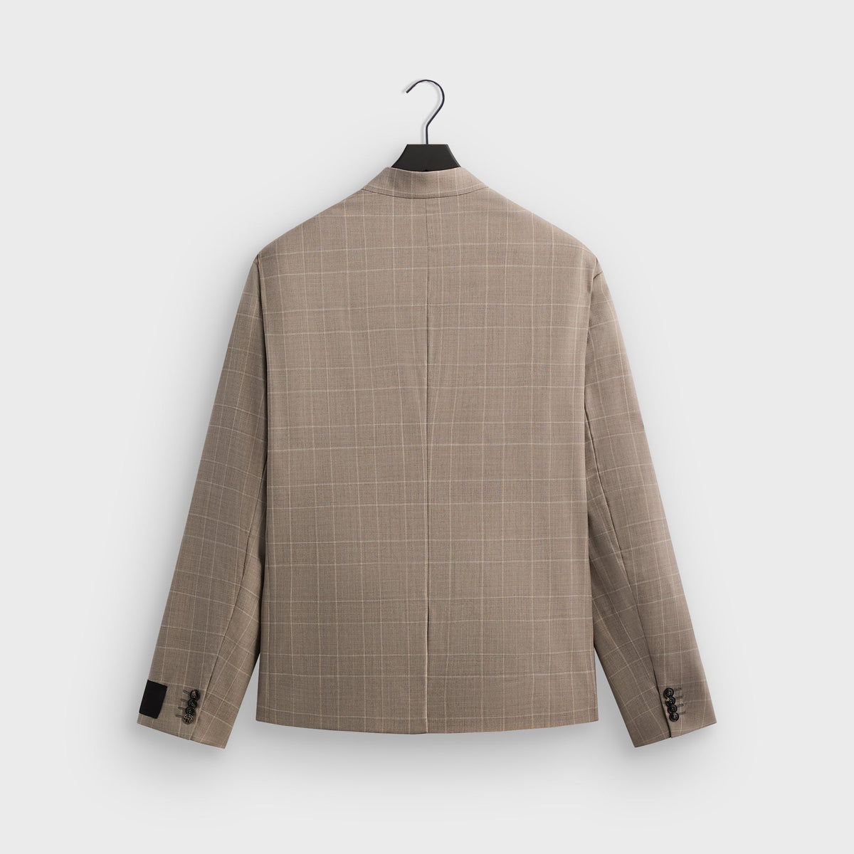 Giorgio Armani &Kin Single Breasted Collarless Jacket - Dark Ash