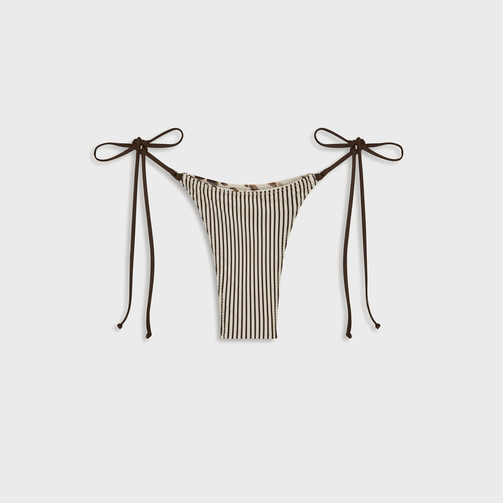 Frankies Bikinis x Jennie Elena Satin Bottom - Marrakesh