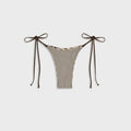 Frankies Bikinis x Jennie Elena Satin Bottom - Marrakesh