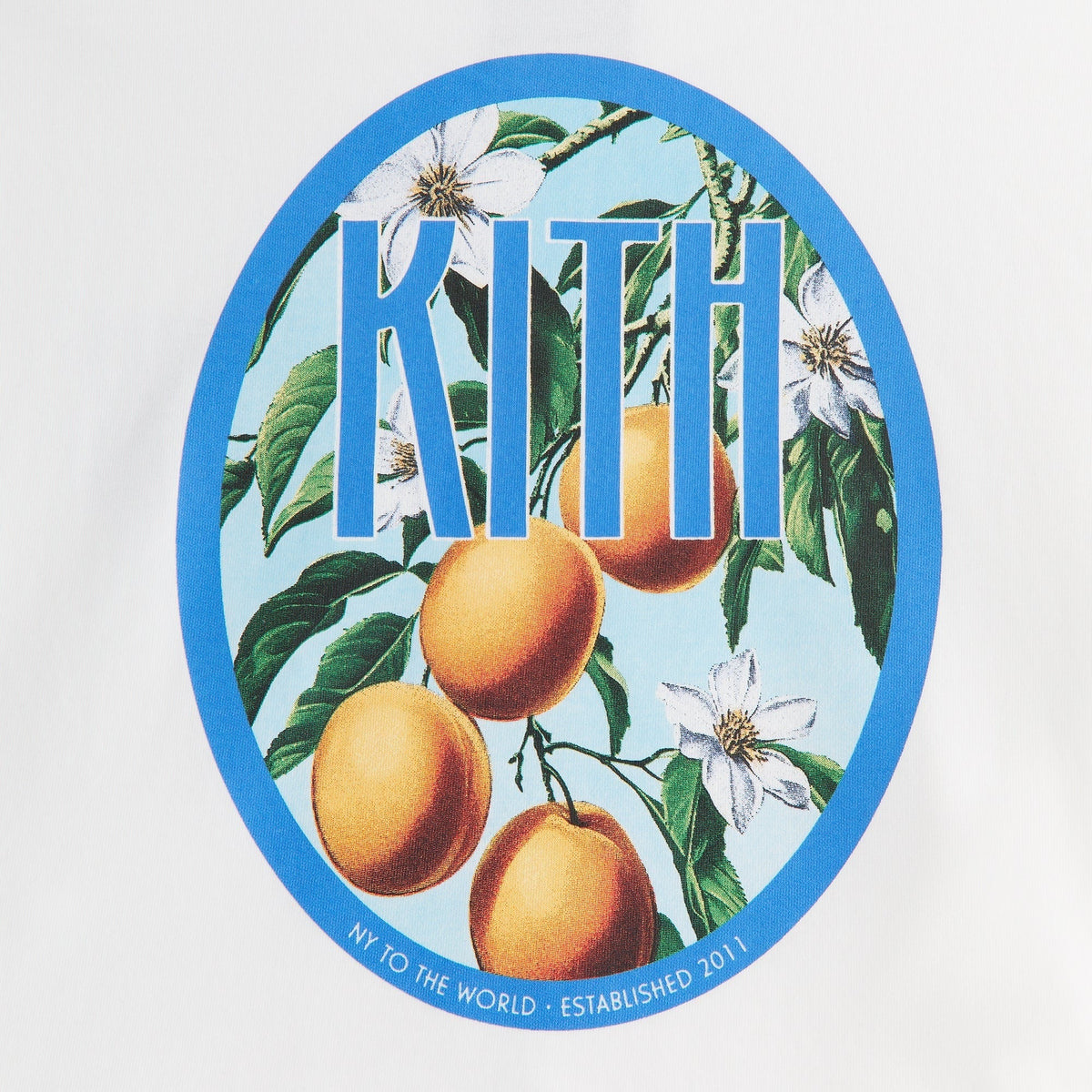 Kith Women Jasper Summer Peach Long Sleeve - White