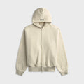 Essentials Signature Classic Full Zip Hoodie - Oatmeal Heather / Light Heather
