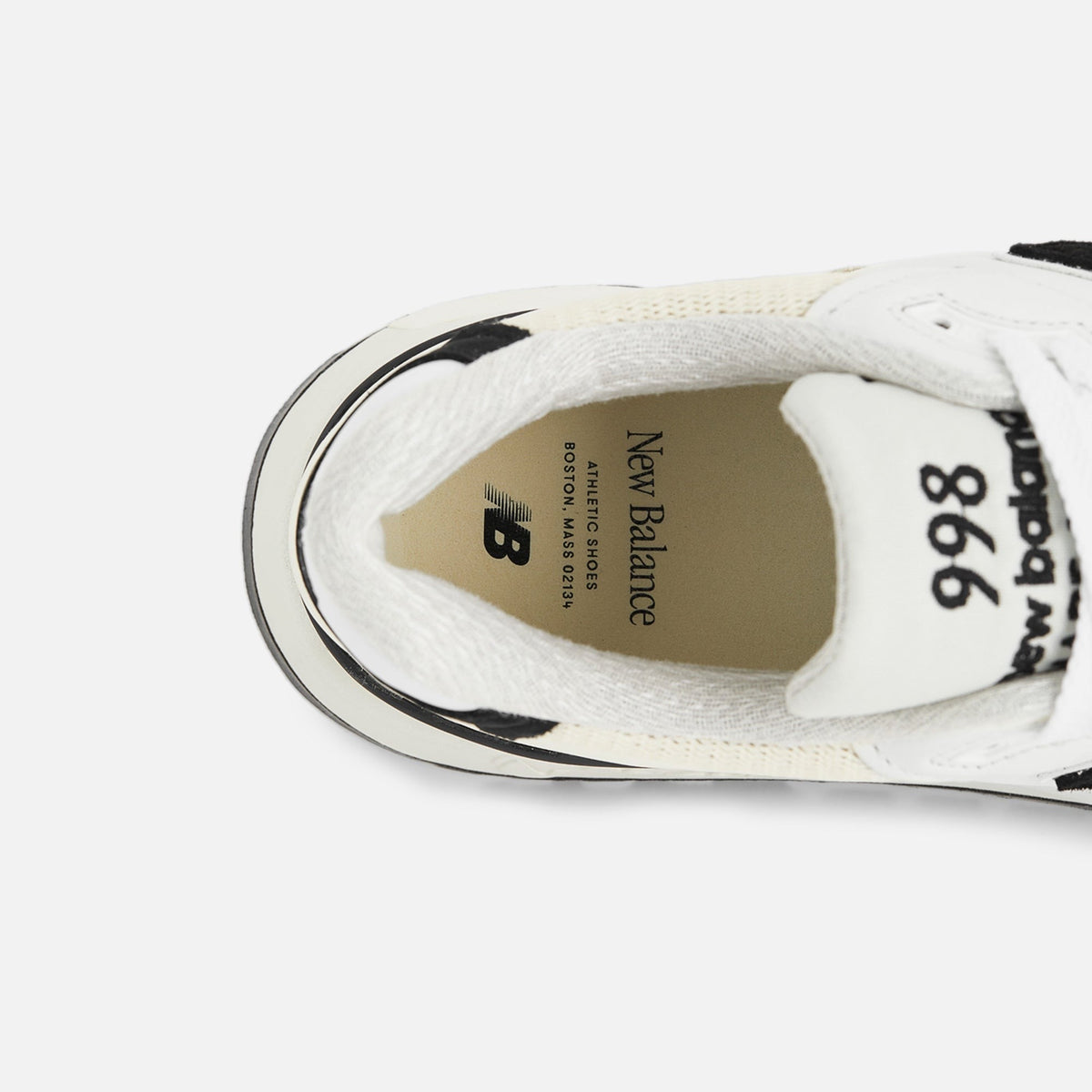 New Balance Made in USA 998 - White / Cream / Black
