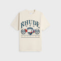 Rhude USA Sailing Icon Tee - Vintage White / Black