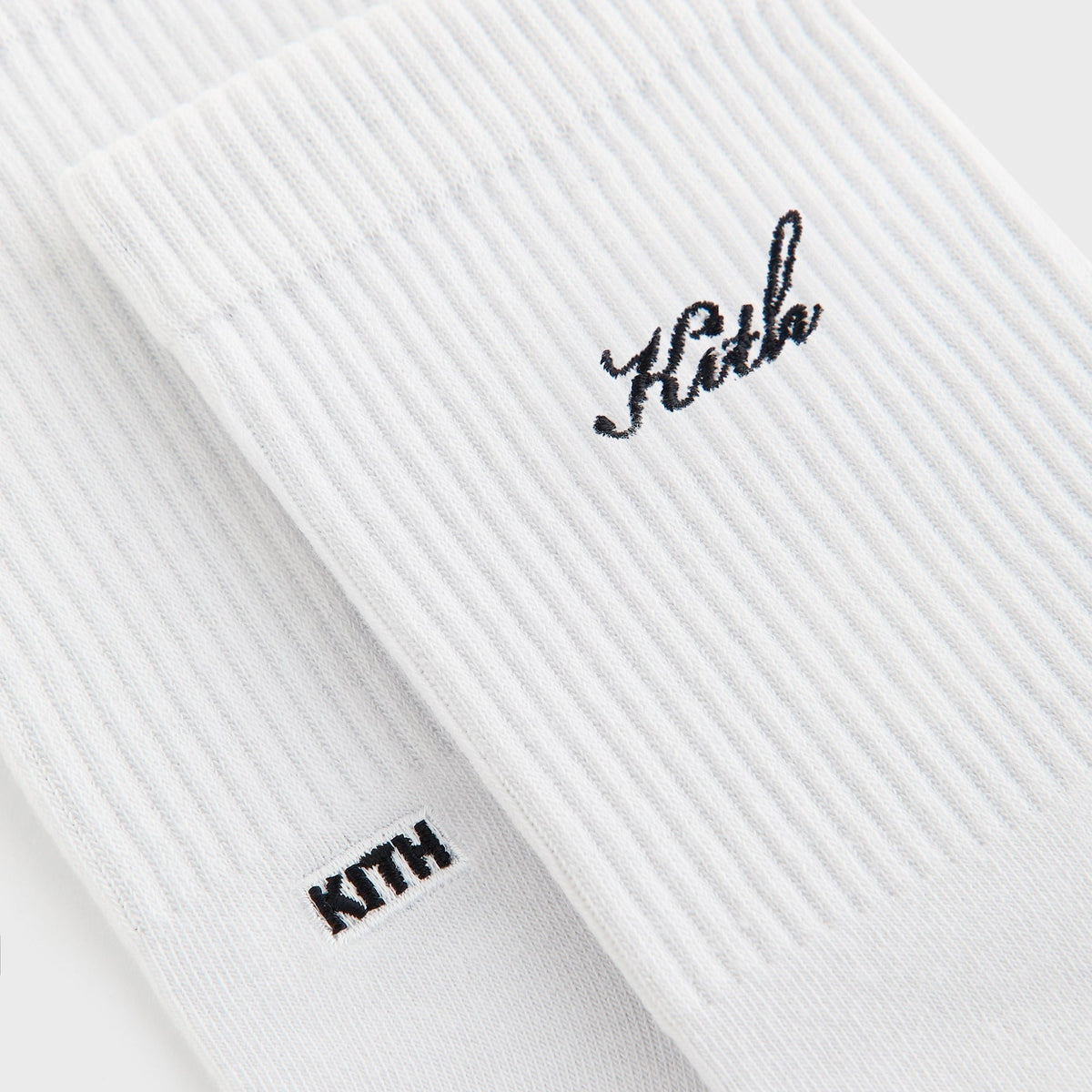Kith Women 3-Pack Lightweight Cotton Classic Crew Socks - Multi
