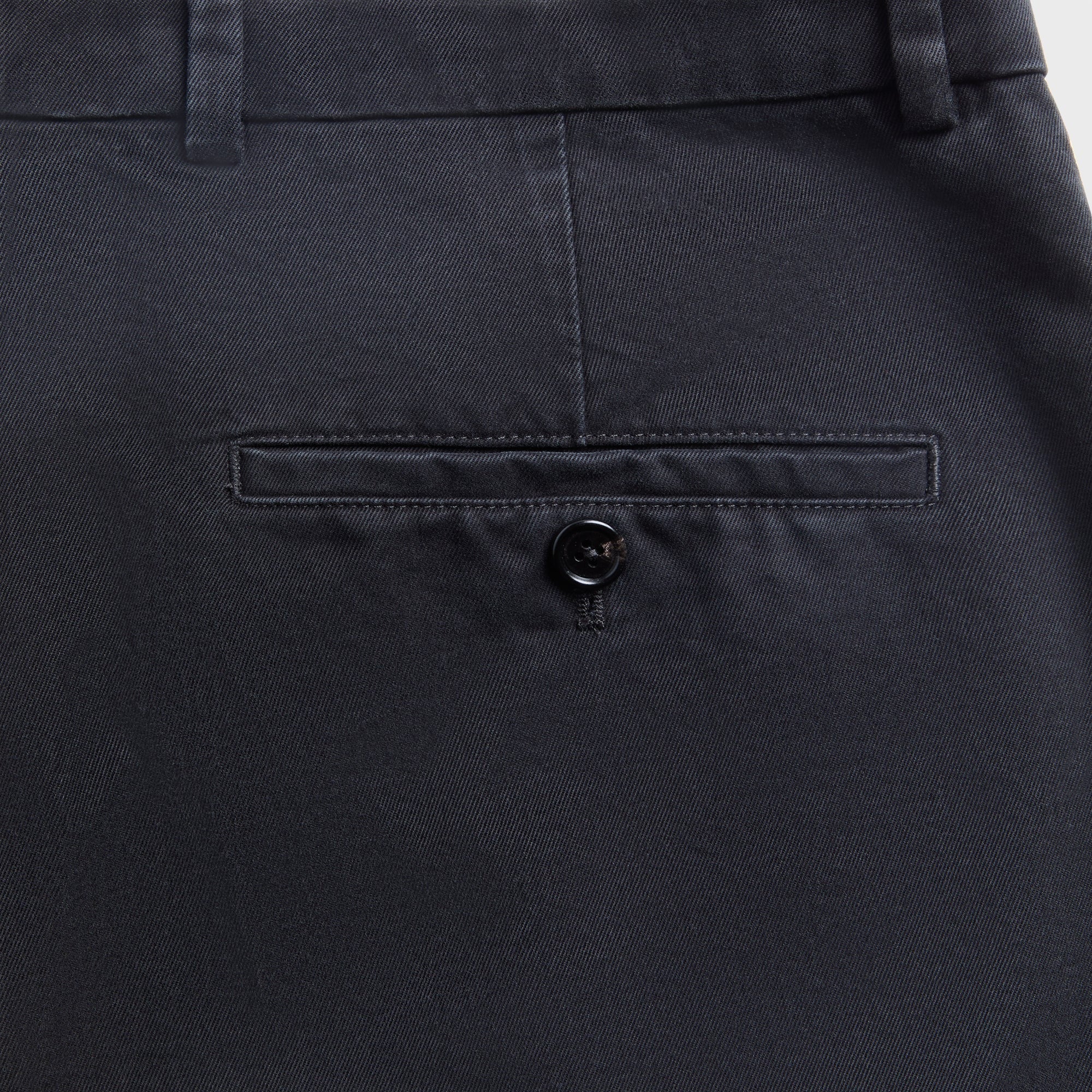 Jil Sander Cotton Drill Trouser - Black