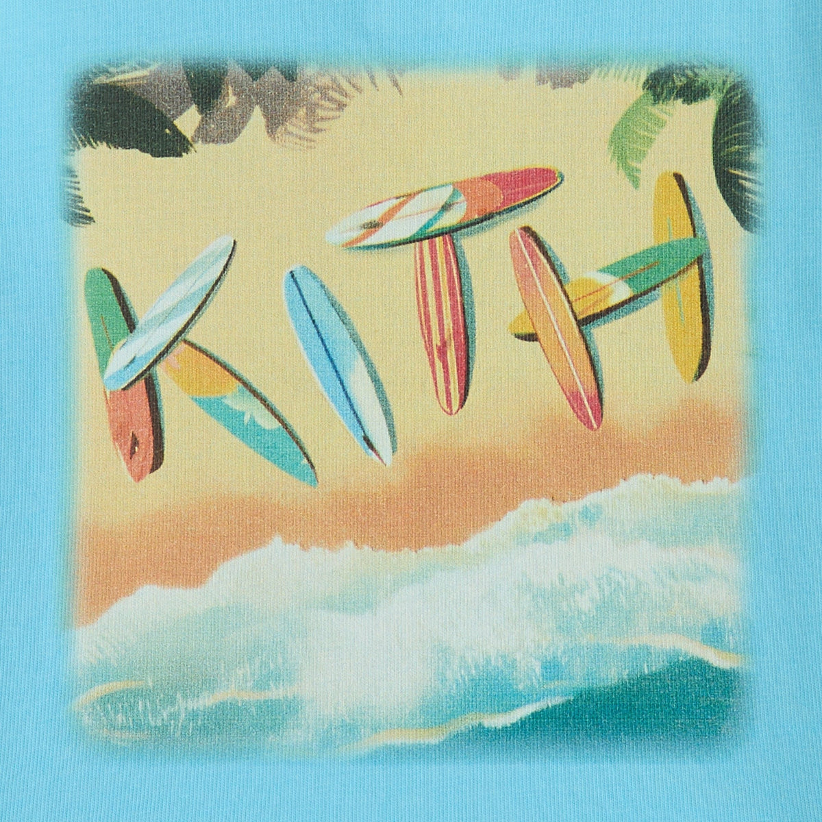Kith Baby Surfboard Graphic Tee - Aragonite