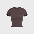 NikeSKIMS Stretch Knit Cropped Top - Resin