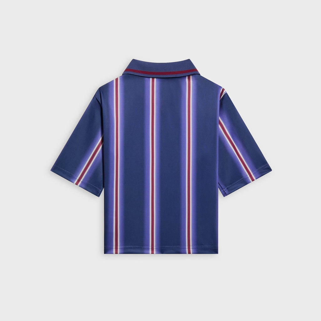 Kith Kids Blurred Stripe Soccer Jersey - Cyanotype - PH