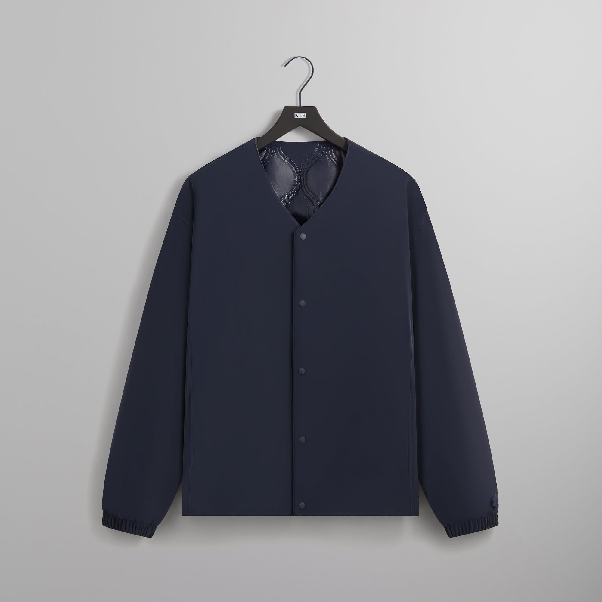 Kith Sueded Tech Winfield Quilted Liner - Nocturnal
