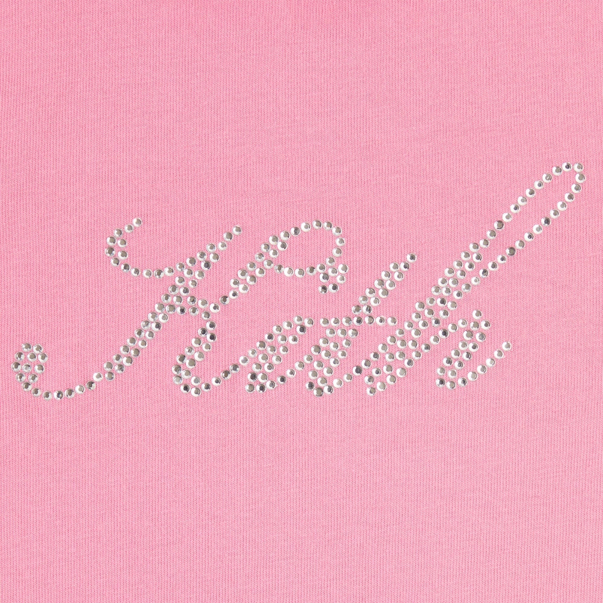 Kith Kids Sparkle Script Mulberry II Tee - Canna