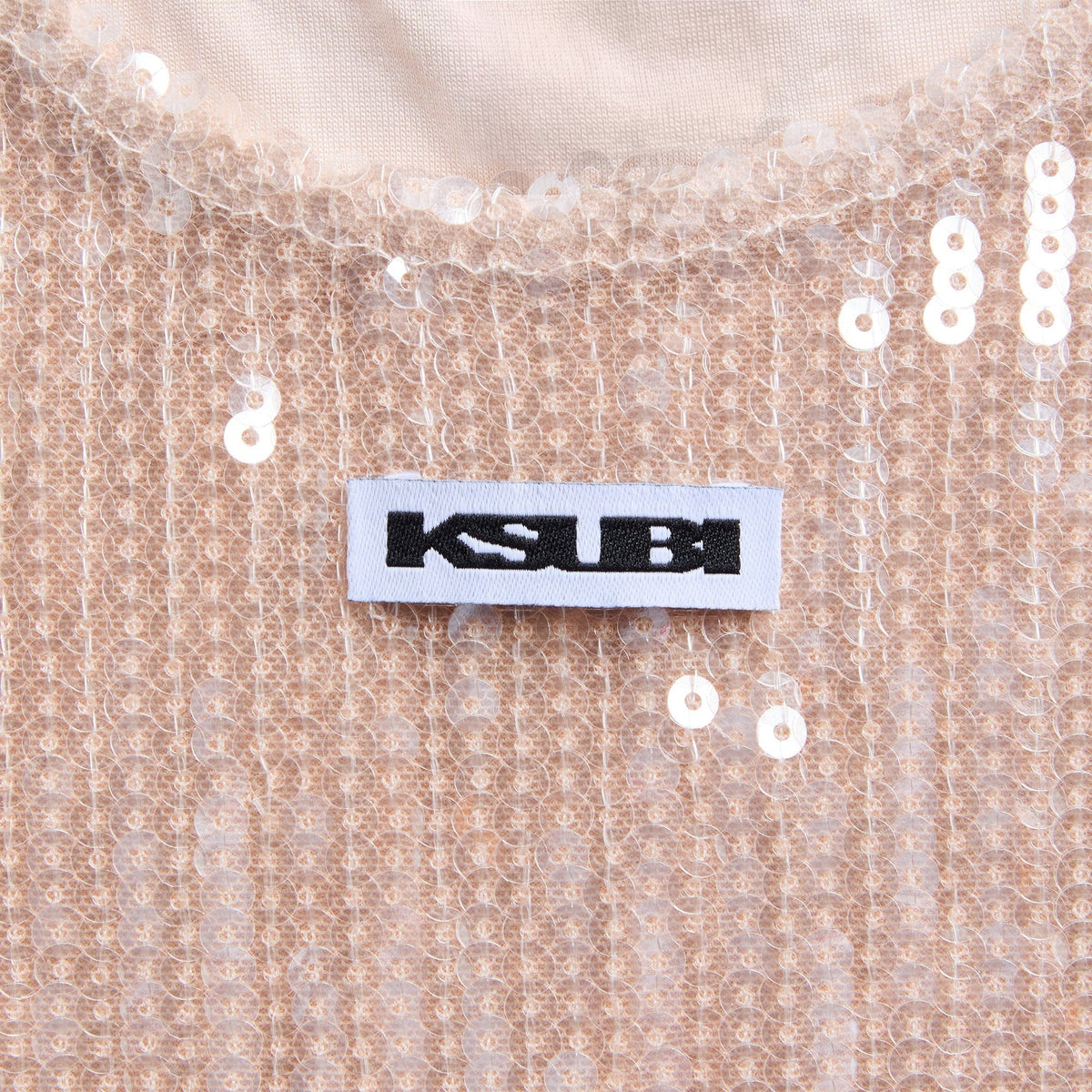 Ksubi Chloe Tank Top - Nude Spark