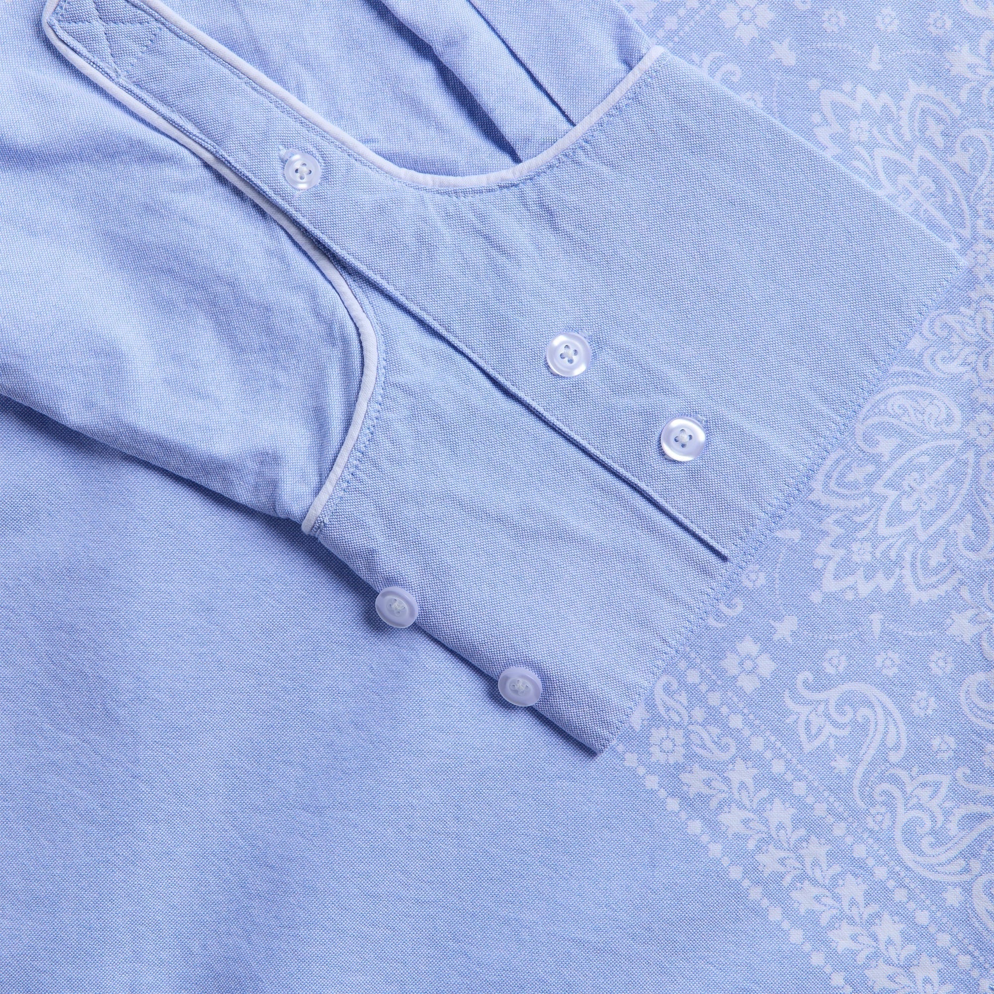 Ksubi Astra Long Sleeve Shirt - Bandana Blue