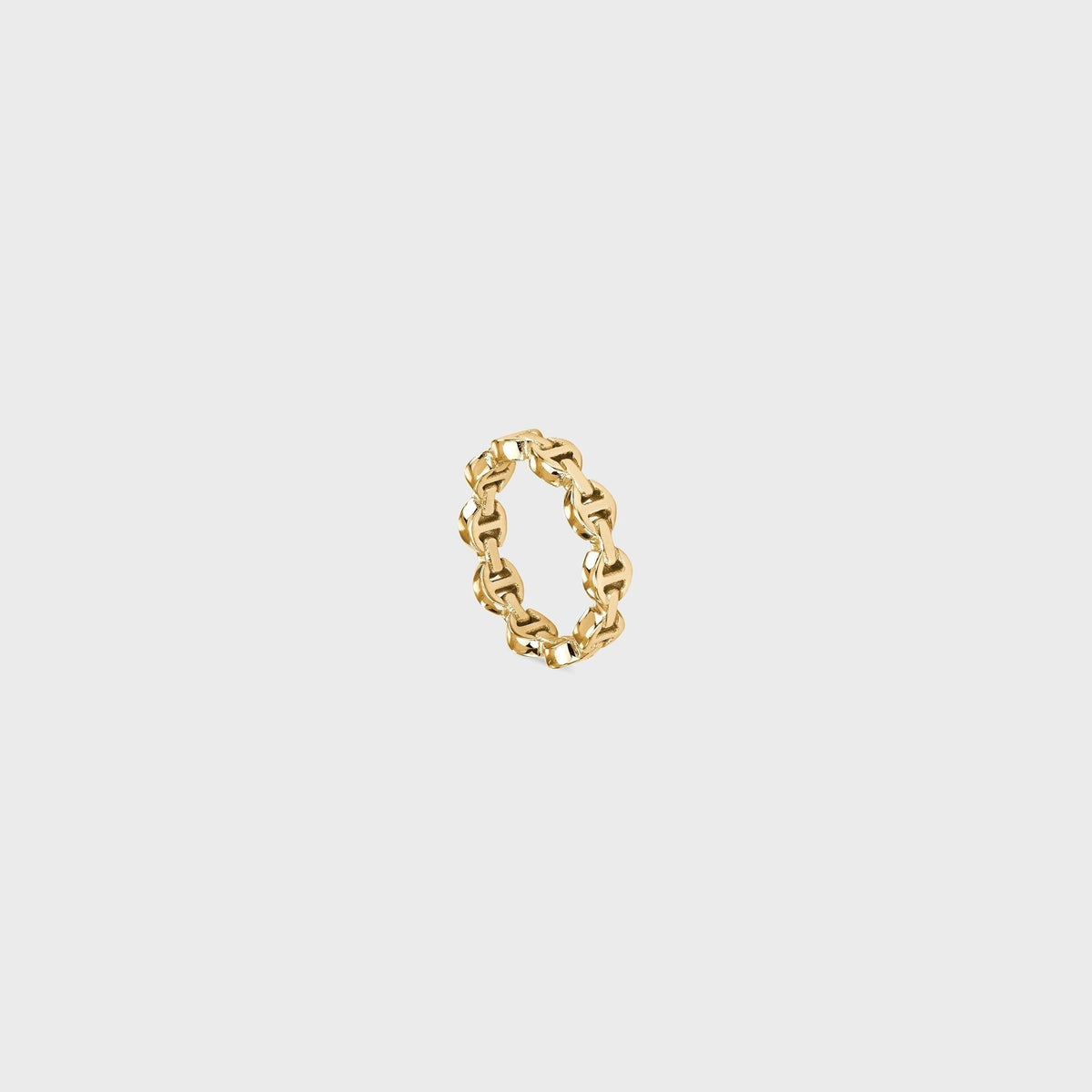 Hoorsenbuhs Micro Dame III Tri-Link Ring - Yellow Gold