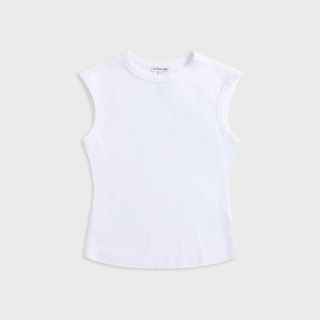 Cotton Citizen Seoul Muscle Tee - White