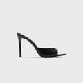 Black Suede Studio Brea - Black Leather