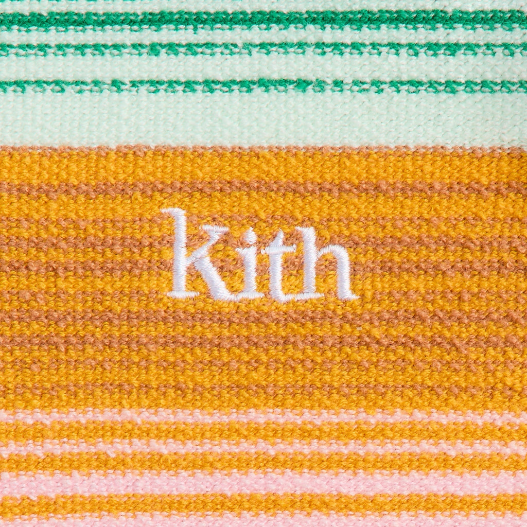 Kith Kids Striped Cropped Polo - Midsummer