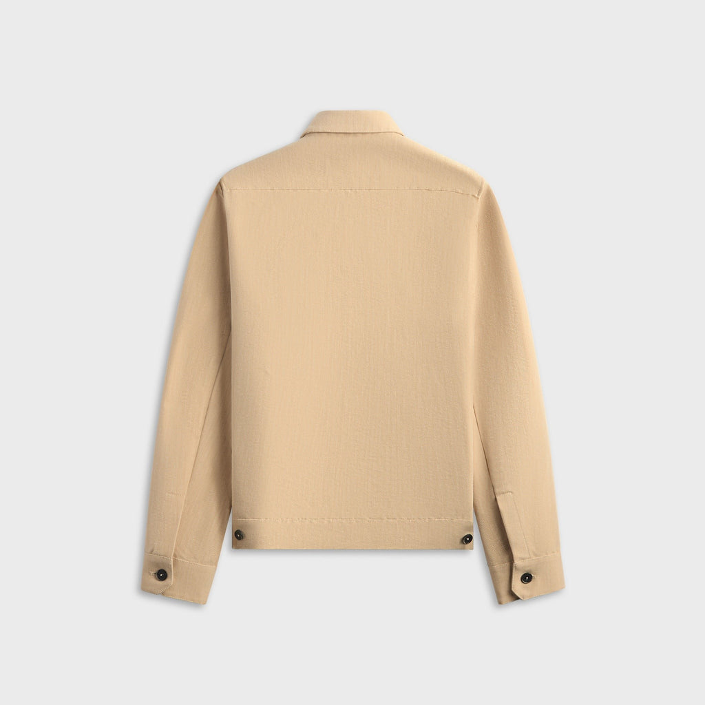 Barena Long Sleeved Buttoned Overshirt - Khaki