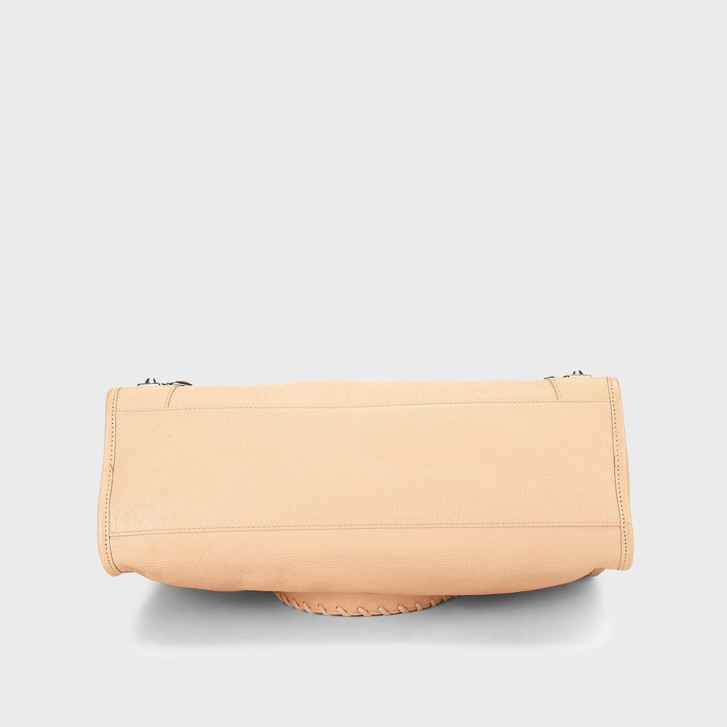 WGACA Balenciaga Agneau Classic Metallic Edge Mini City Bag - Pink