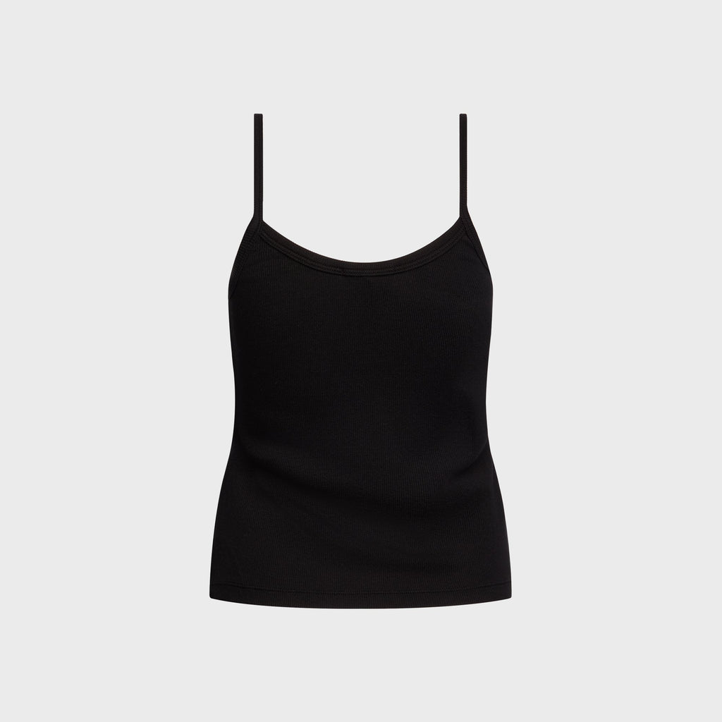 Cotton Citizen Verona Spaghetti Tank - Black