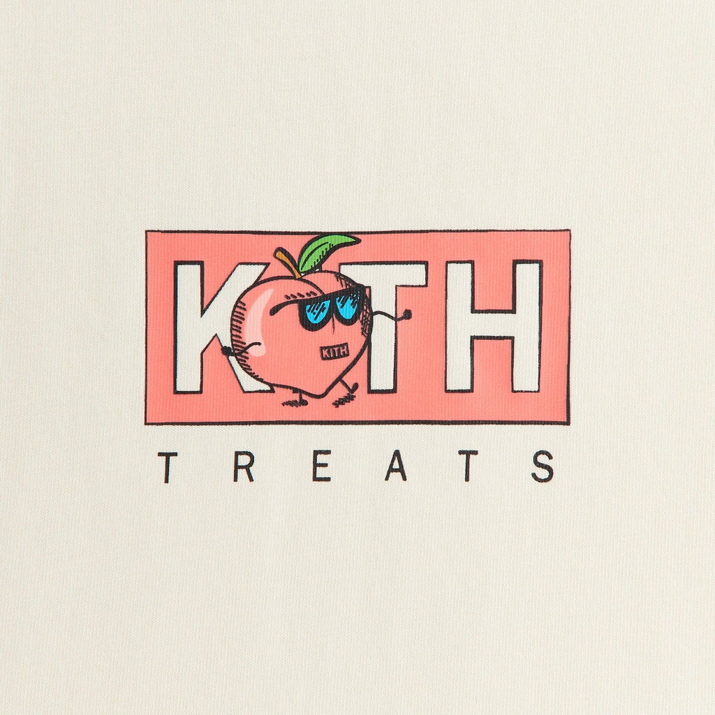 Kith Treats Peach Classic Logo Tee - Sandrift